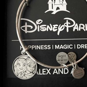 Alex and Ani Frozen charm bracelet